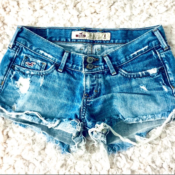 Hollister Pants - Hollister denim shorts
